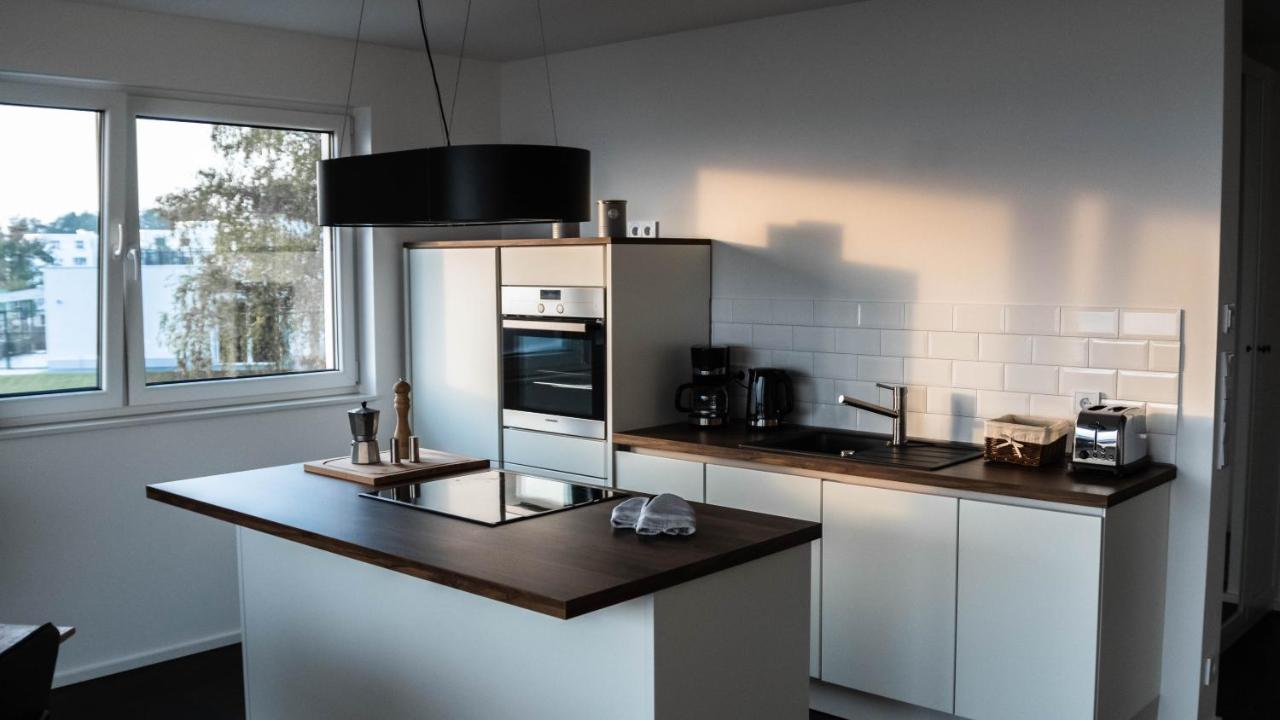 Ferienwohnung Seeblick Lausitzer Seenland Grossraeschen Exterior foto