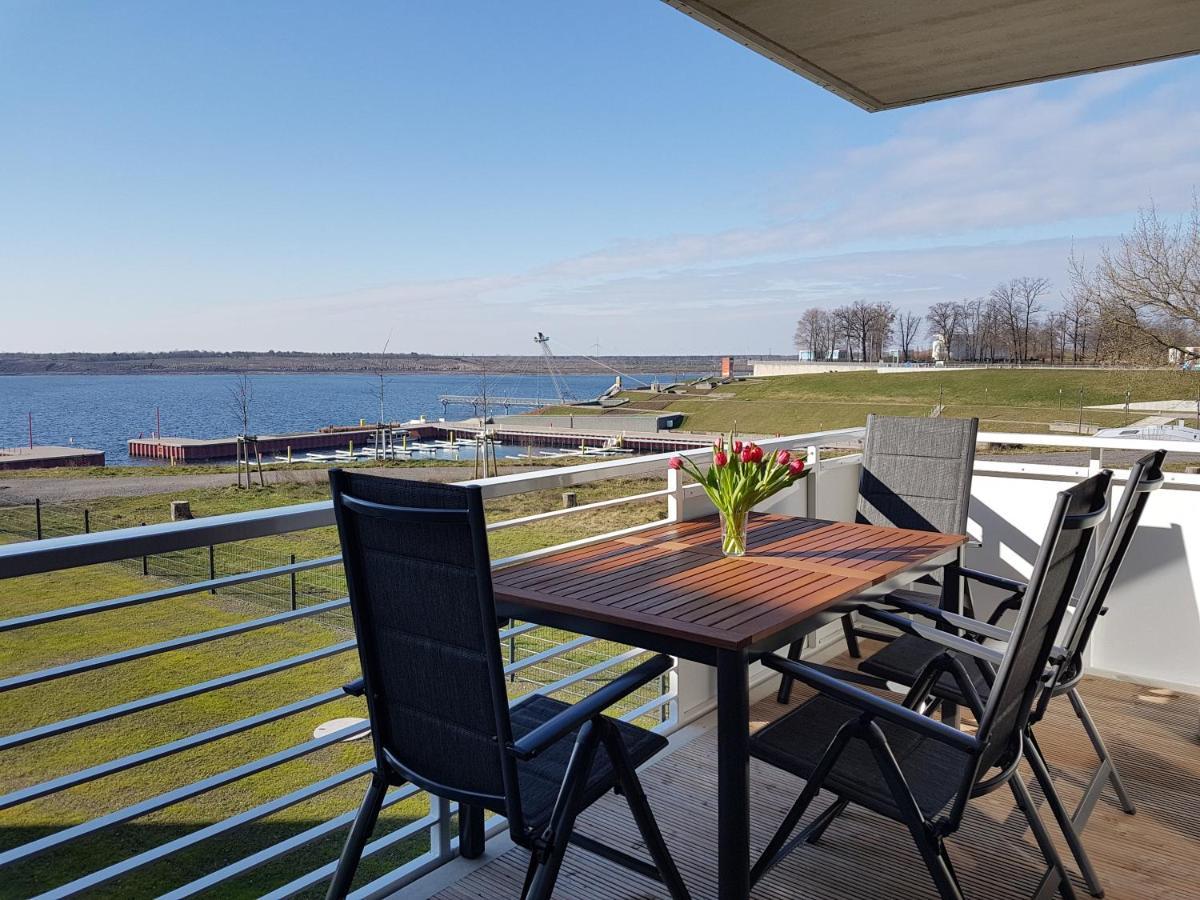 Ferienwohnung Seeblick Lausitzer Seenland Grossraeschen Exterior foto